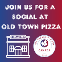 Member Event: Social at Old Town Pizza with The Connection Hub