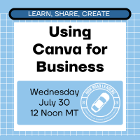 Member Event: Using Canva for Business Webinar