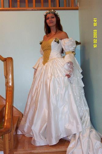 victorian bridal dress