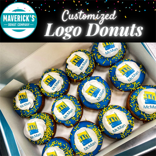 Custom Logo Donuts