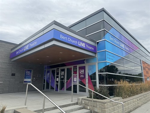 Bert Church Theatre Window Graphics