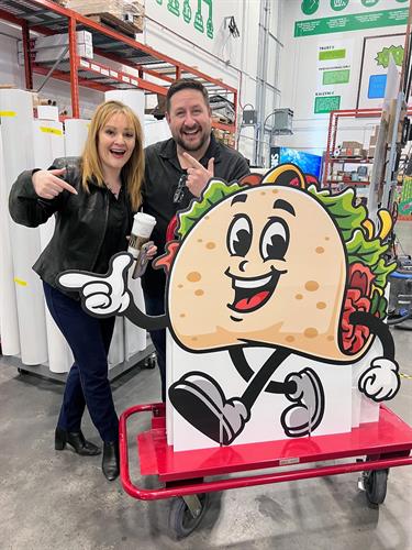 Let's Taco'bout Signs and Graphics!