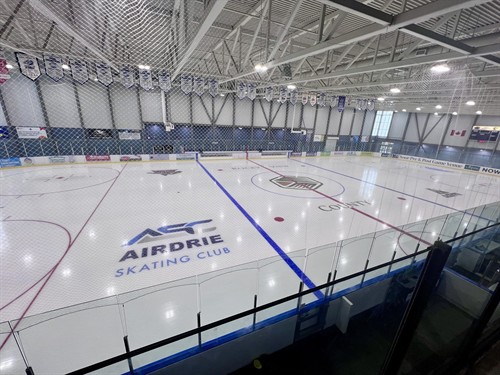 Ice Graphics for Genesis Place Arena