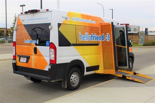 Airdrie Transit Bus Wrap