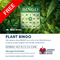 Member Event: Plant Bingo at Blue Grass Garden Centre (5-6PM)