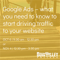 Member Event - Google Ads – what you need to know to start driving traffic to your website