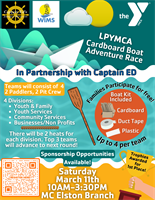 La Porte County Family YMCA to Hold Cardboard Boat Adventure Race March 11th