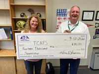 TBA Credit Union Donates $14,000 to Traverse City Area Public Schools