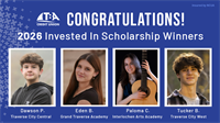 TBA Credit Union Recognizes Student Leaders Through Invested In Scholarship Program