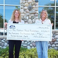 TBA Credit Union Donates $5,150 to The Father Fred Foundation Through You Join. We Give. Campaign