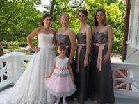 Bridal party happiness
