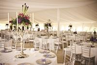 Wedding Reception in the Plaza Tent at Grand Traverse Resort and Spa.