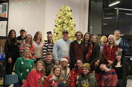 Golden Swan Team at GSM Holiday Party!