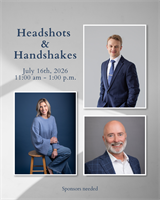 July Headshots and Handshakes Event
