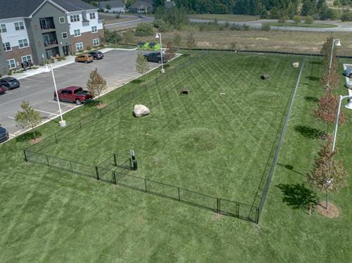 Off Leash Dog Park | Legends Morgan Farms | Traverse City Apartments