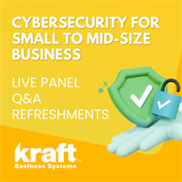 Cybersecurity for small to mid-size businesses | Live Panel + Q&A + Refreshments