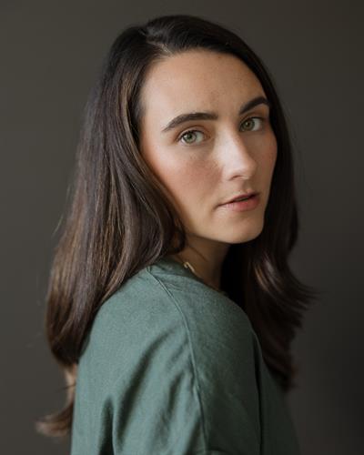 Female fashion portrait headshot