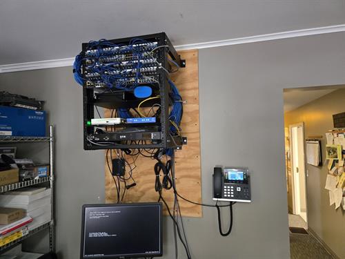 Vet Center Networking Rack