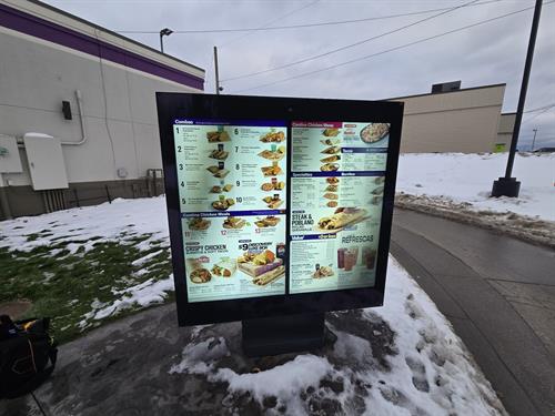 Outdoor Digital Menu Boards (DMB)