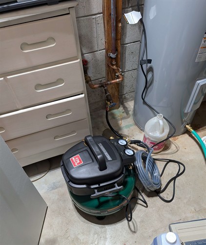 winterization of pipes