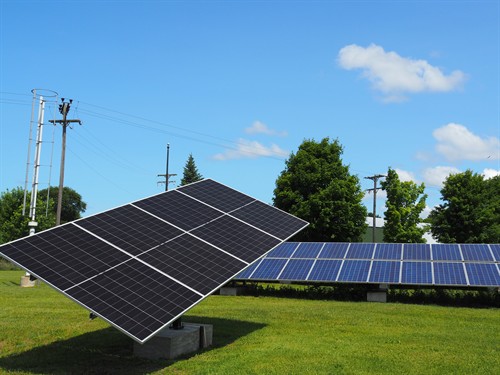 CBS Solar Facility Copemish Michigan 