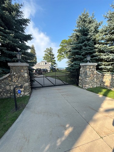 Black Aluminum Gate - Automated Gate - Security Gate