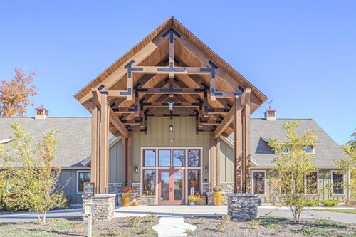 Covered Entrance
