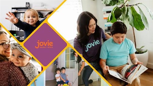 Real moments, real connection — this is what Jovie care looks like.