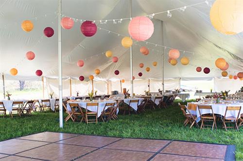 Wedding Tent with Dance Floor