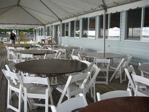 White Wedding Classic Chair at 4ft Round