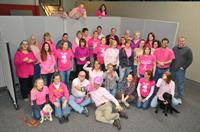 On Wednesday's we wear pink! Supporting our friends and family battling breast cancer. 