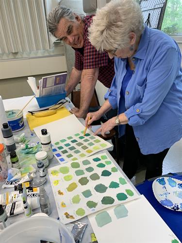 Adult Color Mixing Class