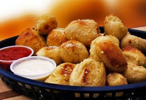 Our Famous Bread Nuggets w/ Sauce or Homemade Ranch Dressing