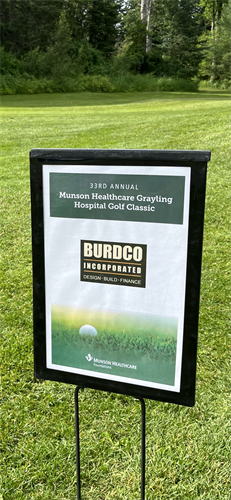 Proud Sponsor of the 33rd Annual Munson Healthcare Grayling Hospital Golf Classic