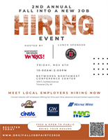 Northwest Michigan Works! Brings Back Fall into a New Job! Hiring Event for a Second Year