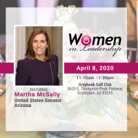 Women in Leadership featuring Senator Martha McSally                                       