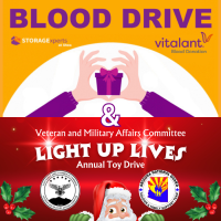 Blood Drive & Toy Drive @ STORAGExperts at Shea