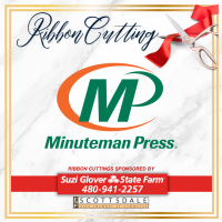 Ribbon Cutting - Minuteman Press of South Scottsdale
