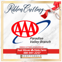 Ribbon Cutting - AAA Paradise Valley Branch