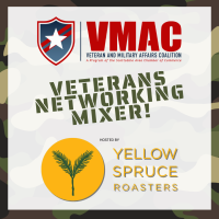 Veteran Networking Mixer at Yellow Spruce Roasters