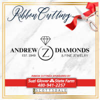 Ribbon Cutting - Andrew Z Diamonds