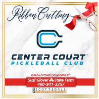 Ribbon Cutting - Center Court Pickleball
