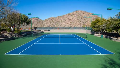 ADERO features a lighted tennis courts and several pickleball courts for guest use.