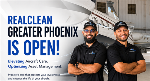 RealClean Greater Phoenix- Now Supporting Scottsdale Airport- SDL