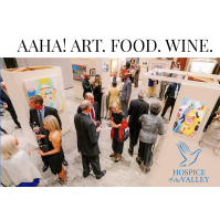 Join us for AAHA! ART. FOOD. WINE. Hospice of the Valley’s signature fundraiser March 11!