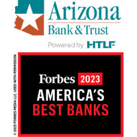 Arizona Bank & Trust Parent Company Recognized as a Forbes Best Bank in America for 2023