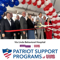 Ribbon Cutting Ceremony for New Patriot Support Program at Via Linda