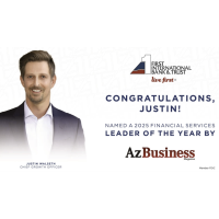 Chief Growth Officer Justin Walseth Named a Financial Services Leader of the Year by AZ Business