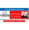 2018 Champions of Character Event