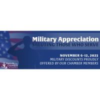 Military Appreciation Week: November 6-12, 2023